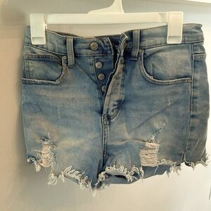 Celebrity Pink Jean Shorts